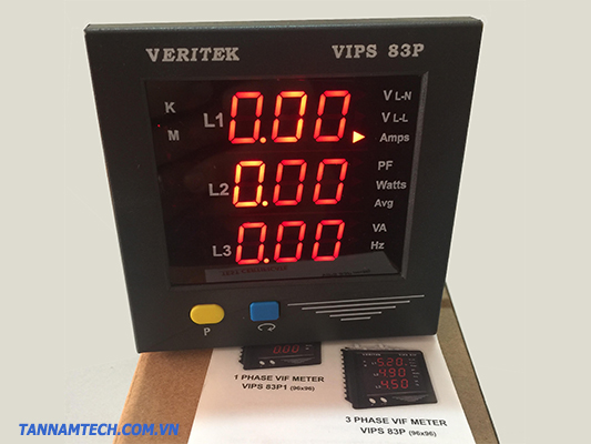 Đồng hồ đo điện đa chức năng Veritek VIPS 83P