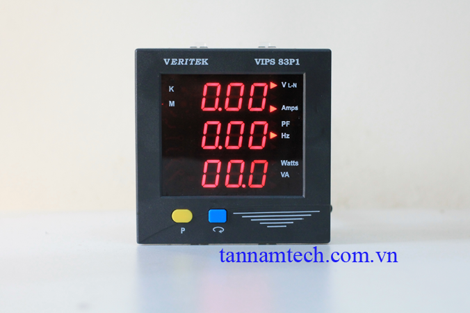 Đồng hồ đo điện đa chức năng một pha Veritek VIPS 83P1