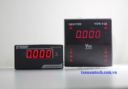 Đồng hồ đo điện áp một chiều VIPS 91D, PD